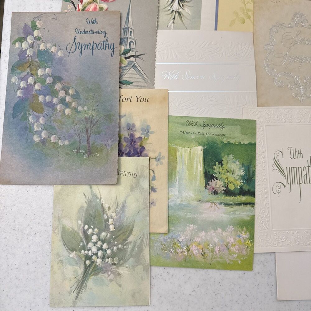 Vtg Lot USED All-Occasion Novelty Greeting Cards Junk Journal Scrapbooking - Picture 3 of 16